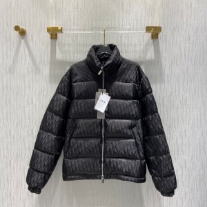 디올 DIOR 2021 SS 캐릭터 퀄팅 포켓 블랙 여성 패딩 커스텀급