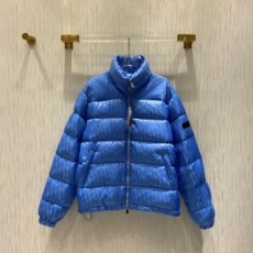디올 DIOR 2021 SS 캐릭터 퀄팅 포켓 블루 여성 패딩 커스텀급