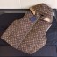 루이비통 LOUIS VUITTON 2021 SS 모노그램 후드 여성 패딩조끼 커스텀급