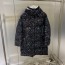 몽클레어 MONCLER 2021 SS 퀄팅 후드 펄 블랙 여성 패딩 커스텀급