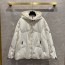 몽클레어 MONCLER 2021 SS 지퍼 포켓 후드 아이보리 여성 반패딩 커스텀급