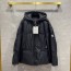 몽클레어 MONCLER 2021 SS 지퍼 포켓 후드 블랙 여성 반패딩 커스텀급
