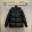 몽클레어 MONCLER 2021 SS 퀄팅 포켓 후드 블랙 여성 패딩 커스텀급