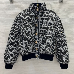 발망 BALMAIN 2021 SS 캐릭터 프린트 여성 패딩 커스텀급