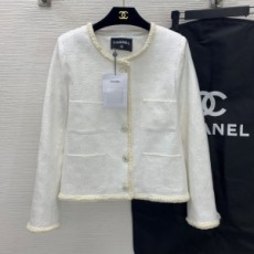 샤넬 CHANEL 2021 SS 트위드 포켓 여성 자켓 커스텀급