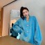 마그리아노 MAGLIANO 2021 SS 캐릭터 로고 여성 니트 가다건 커스텀급