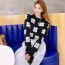 샤넬 CHANEL 2021 SS 캐릭터 로고 여성 니트 상의 커스텀급