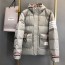 톰브라운 THOM BROWNE 2021 SS 스트라이프 포켓 후드 그레이 남성 패딩 커스텀급