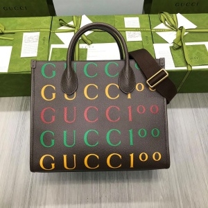 구찌 GUCCI 2021 SS 캐릭터 프린트 100 스몰 토트백 680956 커스텀급