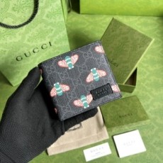 구찌 GUCCI 2021 SS GG 수프림 벌캐릭터 2단 반지갑 451273 커스텀급