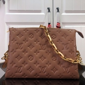 루이비통 LOUIS VUITTON 2021 SS 쿠상 체인 딥카멜 크로스백 M57792 커스텀급