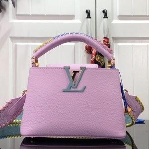 루이비통 LOUIS VUITTON 2021 SS 토리옹 카퓌신 스몰 핑크 BB 토트백 M57671 커스텀급