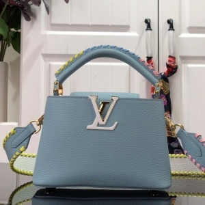 루이비통 LOUIS VUITTON 2021 SS 토리옹 카퓌신 스몰 민트 BB 토트백 M57671 커스텀급
