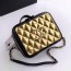 샤넬 CHANEL 2021 SS 골드 메탈 블랙 코스메틱 케이스 크로스백 AS2900 커스텀급