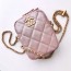 샤넬 CHANEL 2021 SS 마이 퍼펙트 캐비어 핑크 카메라 케이스백 AS2857 커스텀급