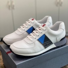 프라다 PRADA 2021 SS 투톤 기하로고 남성 슈즈 커스텀급