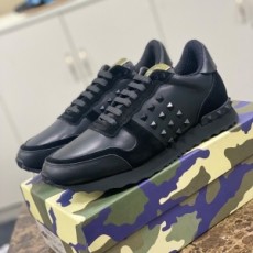 발렌티노 VALENTINO 2021 SS 스터드 투톤 올블랙 남성 슈즈 커스텀급