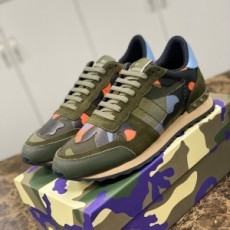발렌티노 VALENTINO 2021 SS 스터드 디지털 그린 남성 슈즈 커스텀급