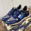 발렌티노 VALENTINO 2021 SS 스터드 디지털 블루 남성 슈즈 커스텀급