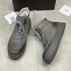어그 UGG 2021 SS 스웨이드 스티치 하이탑 그레이 남성 슈즈 커스텀급