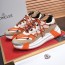 몽클레어 MONCLER 2021 SS 스티치 투톤 오렌지 남성 슈즈 커스텀급