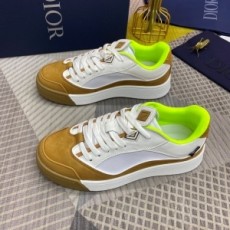 디올 DIOR 2021 SS 스웨이드 스티치 투톤 카멜 남성 슈즈 커스텀급