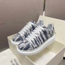 알렉산더 맥퀸 ALEXANDER MCQUEEN 2021 SS 오버솔 업뎃버젼 캐릭터 화이트 커플 슈즈 커스텀급