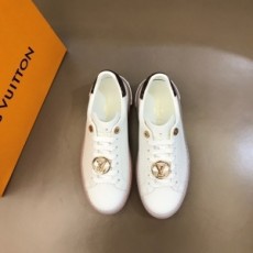 루이비통 LOUIS VUITTON 2021 SS 금속버클 화이트오렌지 커플 슈즈 커스텀급