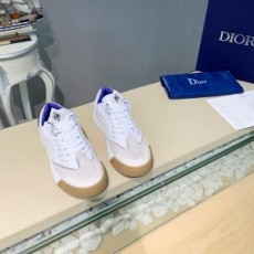 디올 DIOR 2021 SS 캐릭터 투톤 화이트블루 커플 슈즈 커스텀급