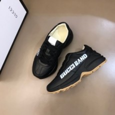 구찌 GUCCI 2021 SS 캐릭터 로고 라이톤 블랙 커플 슈즈 커스텀급