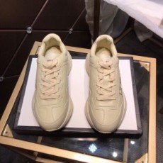 구찌 GUCCI 2021 SS 캐릭터 문자 라이톤 화이트 커플 슈즈 커스텀급