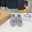 어그 UGG 2021 SS 캐릭터 로고 양털 그레이 여성 슈즈 커스텀급