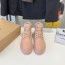 어그 UGG 2021 SS 투톤 스티치 하이탑 핑크 여성 슈즈 커스텀급