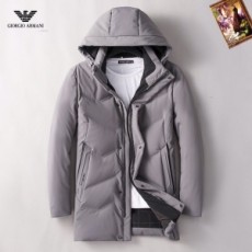알마니 ARMANI 2021 SS 후드 포켓 퀄팅 남성 롱패딩 커스텀급