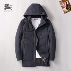 버버리 BURBERRY 2021 SS 후드 지퍼 퀄팅 남성 롱패딩 커스텀급