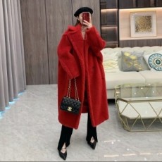 막스마라 MAXMARA 2021 SS 캐시미어 레드 여성 롱코트 커스텀급