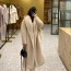 막스마라 MAXMARA 2021 SS 캐시미어 허브베이지 여성 롱코트 커스텀급