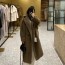막스마라 MAXMARA 2021 SS 캐시미어 브라운그레이 여성 롱코트 커스텀급