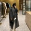 막스마라 MAXMARA 2021 SS 캐시미어 딥그레이 여성 롱코트 커스텀급