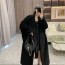 막스마라 MAXMARA 2021 SS 캐시미어 블랙 여성 롱코트 커스텀급