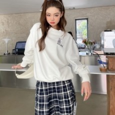 애미 AMI 2021 SS 캐릭터 로고 라운드넥 여성 간팔티 커스텀급