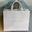 디올 DIOR 2021 SS 각인로고 화이트 라지 여성 북 토트백 미러급