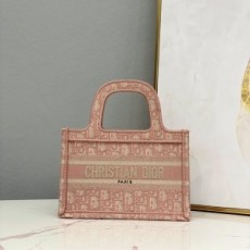 디올 DIOR 2021 SS 오블리크 핑크 여성 미니 북 토트백 미러급