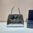 프라다 PRADA 2021 SS 브러시브레더 실버 여성 토트백 커스텀급