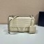 프라다 PRADA 2021 SS 스트라이프 퀄팅 베이지 여성 크로스백 1Bd083 커스텀급