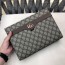 구찌 GUCCI 2021 SS 쟈가드 베이지 GG로고 지퍼 남성 클러치백 커스텀