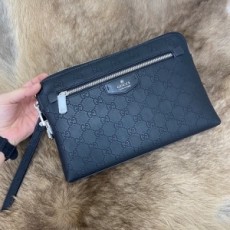 구찌 GUCCI 2021 SS 시마라인 GG로고 패치 지퍼 남성 클러치백 커스텀