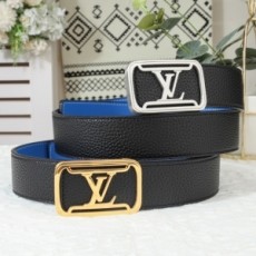 루이비통 LOUIS VUITTON 2021 SS 캐릭터 금속버클 토고무늬 남성 벨트 커스텀