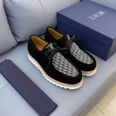 디올 DIOR 2021 SS 스웨이드 캐릭터 투톤 블랙 남성 슈즈 커스텀