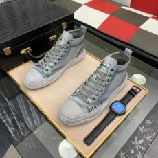 구찌 GUCCI 2021 SS 캐릭터 로고 스티치 스웨이드 남성 슈즈 커스텀